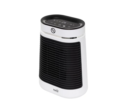 Home FK 55 álló elektromos kerámia fűtőtest digitális termosztáttal, 1000W/1500W, oszcillálás, kikapcsolás időzítő, fehér