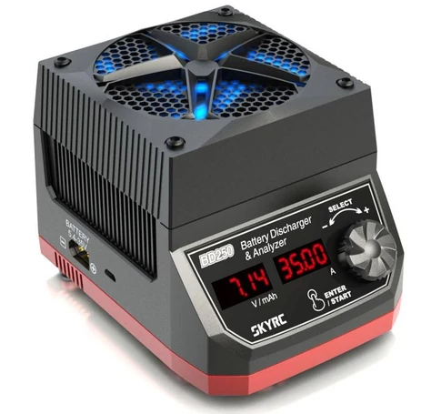 SkyRC BD250 akkumulátor kisütő / teszter