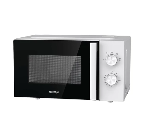 Gorenje MO17E1W mikrohullámú sütő, 700 W, 17 l, manuális, 5 fokozat, öntisztító funkció