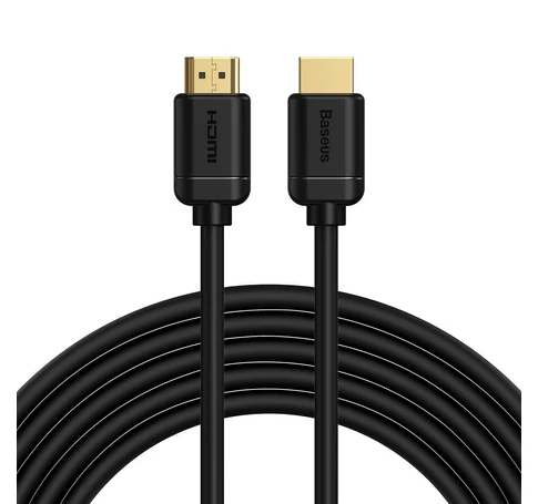 Baseus HDMI 2.0 kábel, 4K 60Hz, 3D, HDR, 18Gbps, 5m (fekete)