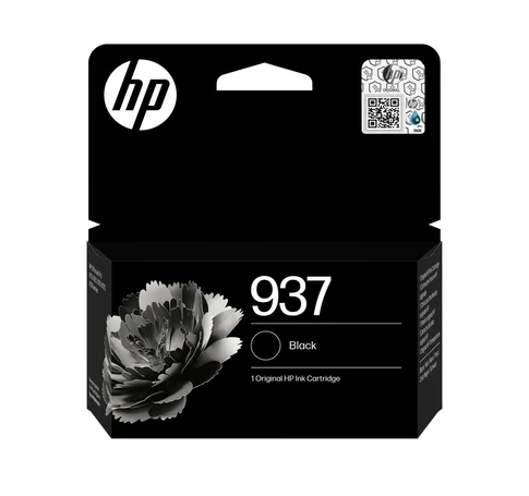 HP 937 Black Original Ink Cartridge tintapatron 1 db Standard teljesítmény