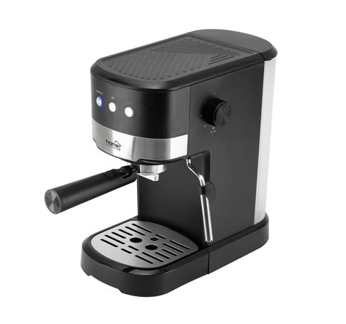 HOME HGPR16 presszókávé főző, 15bar, tejhabosítás, elektronikus vezérlés, csészemelegítő, automatikus kikapcsolás