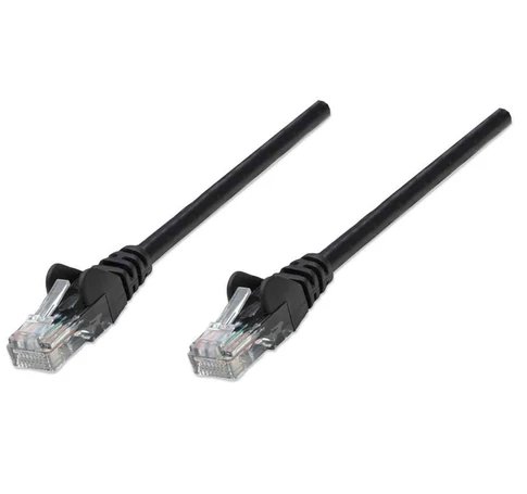 Intellinet 320771 hálózati kábel Fekete 5 M Cat5e U/UTP (UTP)