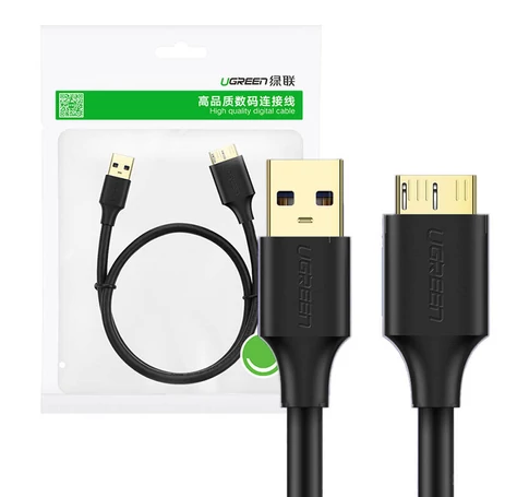 UGREEN US130 USB 3.0 - micro USB 3.0 kábel, 2m (fekete)