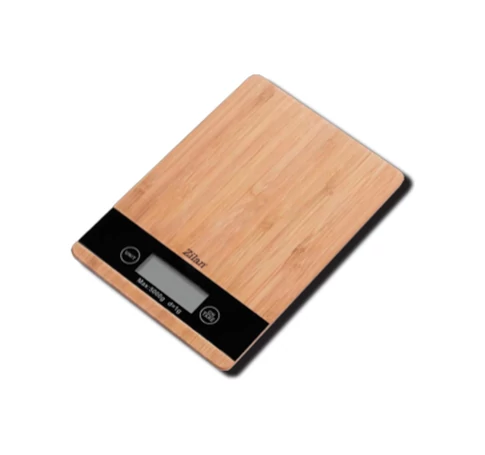 Zilan ZLN8989 konyhai mérleg, max. 5kg, LCD kijelző, 5 féle mértékegység, elemes tápellátás