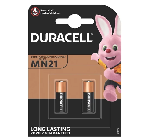 Duracell MN21 10PP040031 alkáli elem, 12 V feszültség, 2db/bliszter