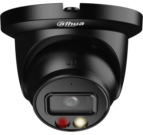 Dahua IPC-HDW2849TM-S-IL-0280B-BLACK 8MP Smart Dual Light, fix fókuszú gömbkamera WizSense hálózati kamera
