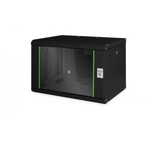 Digitus DN-19 07-U-SW állvány 7U Falra szerelhető állvány Fekete