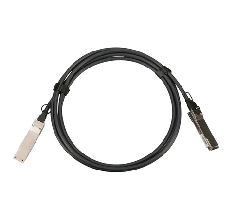 Extralink EX.15784 InfiniBand és száloptikai kábel 1 M QSFP+ DAC Fekete