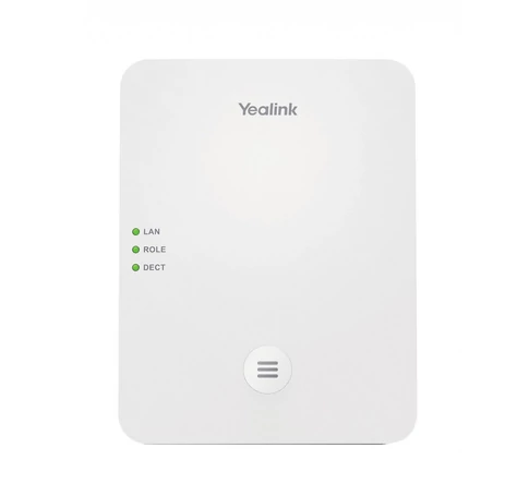 Yealink W80DM DECT IP Multi-Cell Rendszer Fejlett Biztonsággal és 100 Telefonszámmal