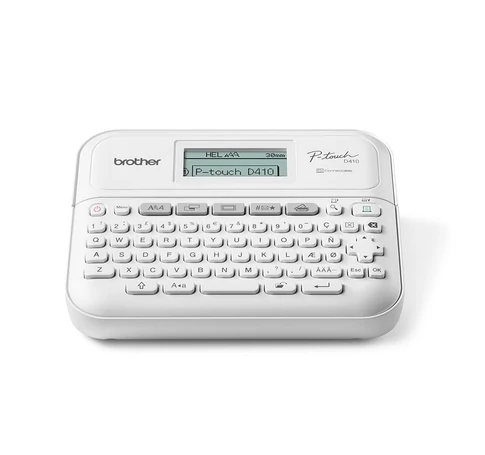 Brother PT-D410VP címkenyomtató ZINK (Zero-Ink) 180 x 180 DPI Vezetékes TZe QWERTY