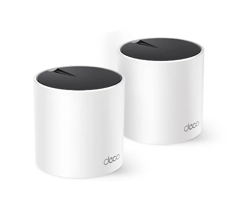 TP-Link DECO X55 (2-Pack) Kétsávos (2,4 GHz / 5 GHz) Wi-Fi 6 (802.11ax) Fehér 3 Belső