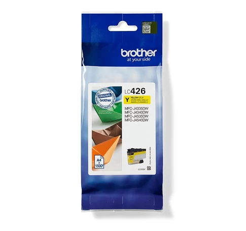 Brother LC-426Y tintapatron 1 db Eredeti Sárga