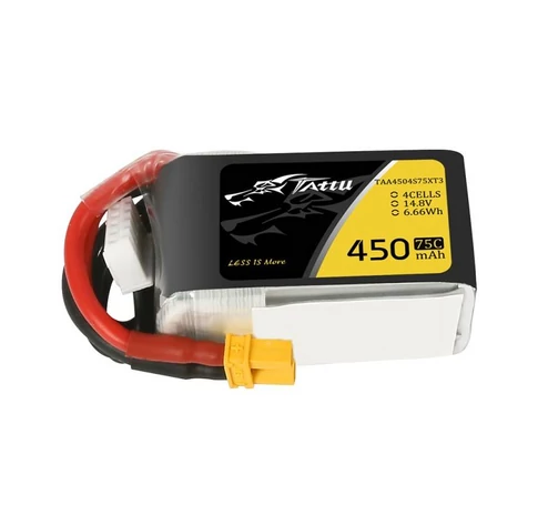 Akkumulátor Tattu 450mAh 14,8V 75C 4S1P