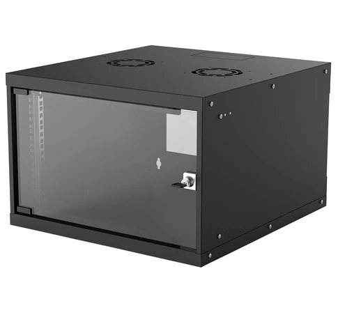 Intellinet 714785 6U falra szerelhető rack 54/56 fekete lapos