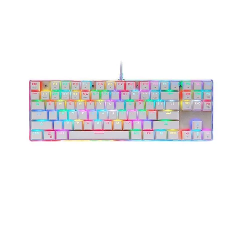 Motospeed K87S RGB mechanikus játék billentyűzet (fehér)