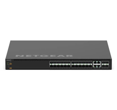 NETGEAR MSM4328F Vezérelt L3 10G Ethernet (100/1000/10000) 1U Fekete