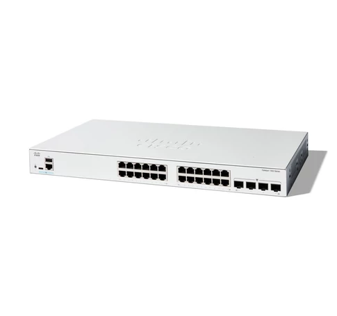 Cisco C1300-24T-4G hálózati kapcsoló Vezérelt L2/L3 Gigabit Ethernet (10/100/1000) Fehér