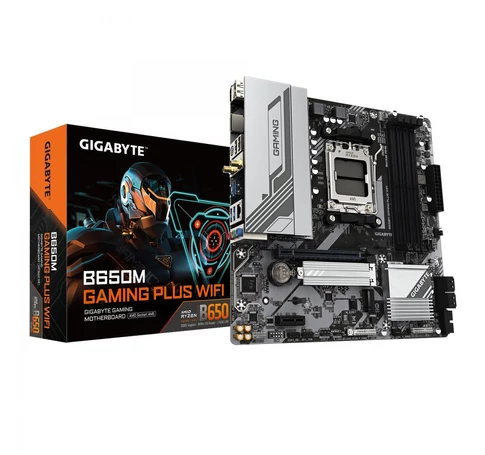 GIGABYTE B650M GAMING PLUS WIFI AMD B650 Socket AM5 Micro ATX