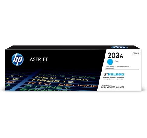 HP 203A Cyan Original LaserJet Toner Cartridge