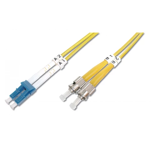 Digitus DK-2931-02 InfiniBand és száloptikai kábel 2 M LC ST I-VH Sárga