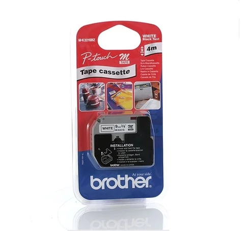 Brother MK221SBZ Labelling Tape (9mm) címkéző szalag M