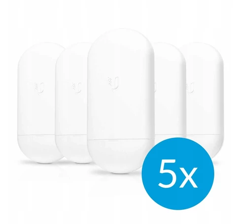 Ubiquiti NS-5ACL-5 Networks NanoStation AC Loco 1000 Mbit/s Fehér (5-pack)