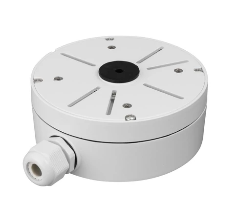 BCS BCS-ADU-B Univerzális rögzítődoboz kamerákhoz Ø155mm állítható lyukakkal
