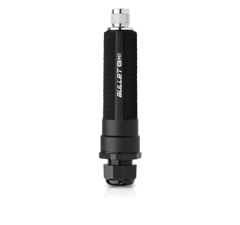 Ubiquiti Networks BULLETAC-IP67 WLAN csatlakozási pont Fekete Ethernet-áramellátás (PoE) támogatása