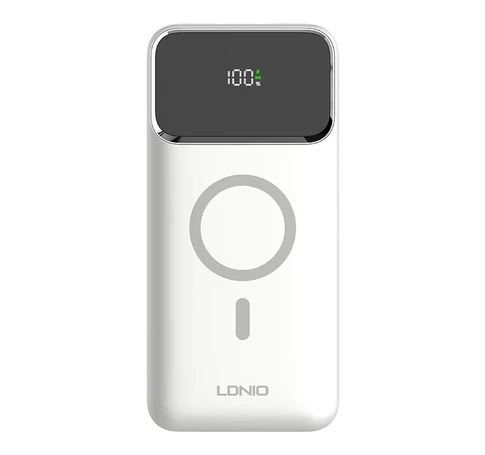 LDNIO Powerbank PQ12, 15W, 10000mah (fehér)