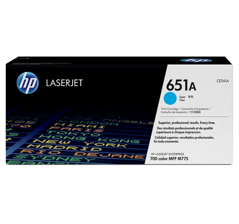 HP 651A Cyan Original LaserJet Toner Cartridge