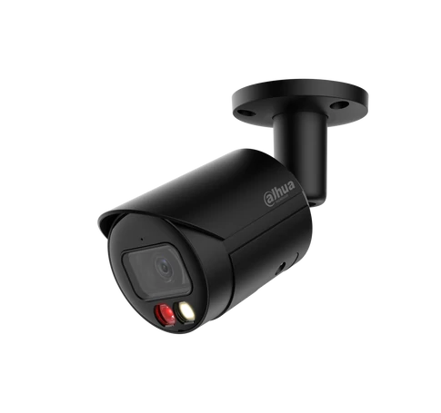Dahua IPC-HFW2849S-S-IL-0280B-BLACK 8MP Okos Dupla Fény Rögzített Fókuszú Kuglarendszer WizSense Hálózati Kamera