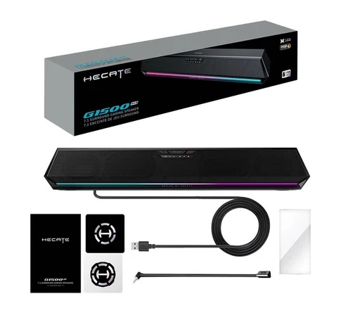 Edifier HECATE G1500 Gaming Soundbar Soundbar (fekete)