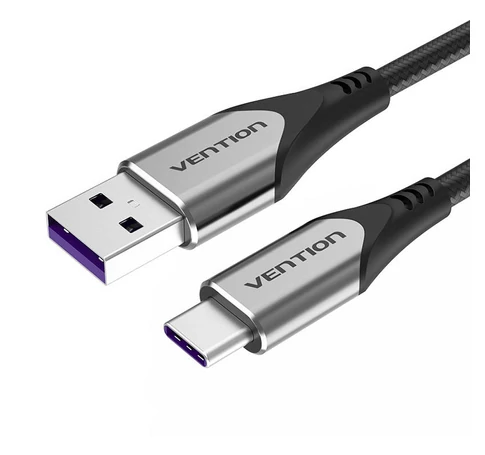 USB-C USB 2.0 kábel Vention COFHG, FC 1.5m (szürke)