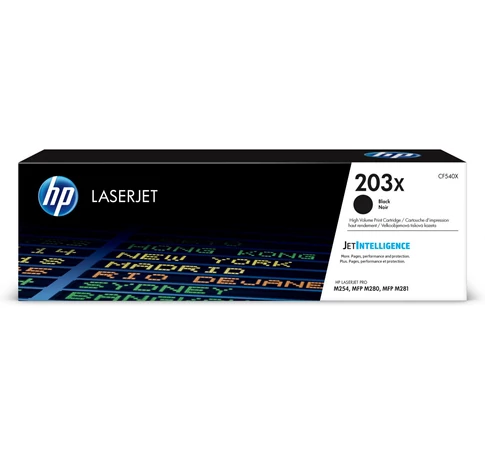 HP 203X High Yield Black Original LaserJet Toner Cartridge