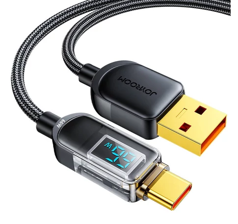 Cable USB-A Type-C 1.2m Joyroom S-AC066A4 (black)