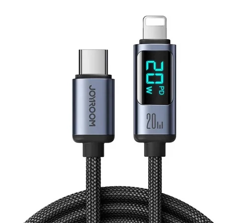 Kábel USB Typ C Prisma Lightning 1.2m Joyroom S-CL020A16 (czarny)