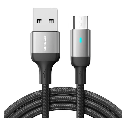 Kábel Micro USB-A / 2.4A / 1.2m Joyroom S-UM018A10 (fekete)