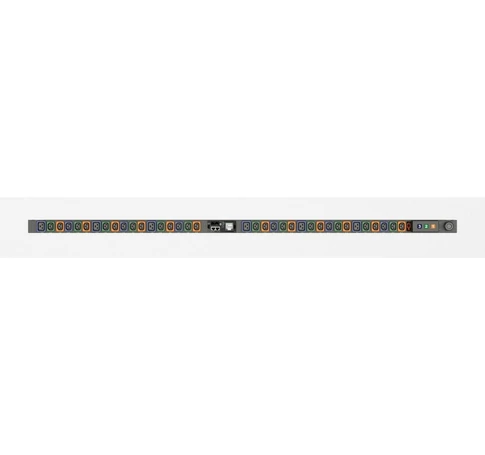 Vertiv Geist MGU5MGW1-36PNB3-3PS56B2A10-S-A áramelosztó egység (PDU) 36 AC kimenet(ek) 0U Fekete
