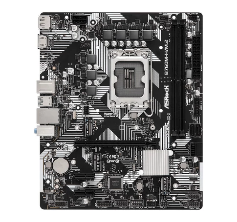 Asrock B760M-H/M.2 Intel B760 LGA 1700 Micro ATX