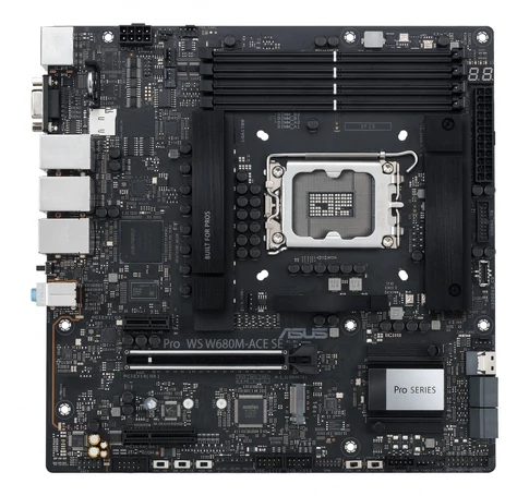 ASUS PRO WS W680M-ACE SE Intel W680 LGA 1700 Micro ATX