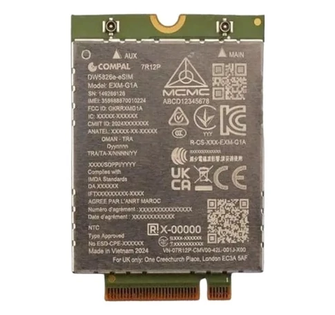 DELL DW5826E Belső WWAN 600 Mbit/s