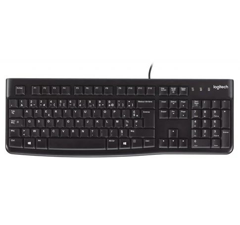 Logitech Keyboard K120 for Business billentyűzet Univerzális USB AZERTY Francia Fekete