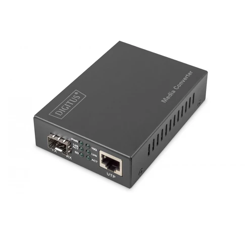Digitus DN-82211 hálózati média konverter 10000 Mbit/s Fekete