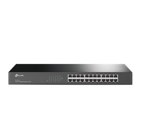 TP-Link TL-SF1024 hálózati kapcsoló Beállítást nem igénylő (unmanaged) Fast Ethernet (10/100) Fekete
