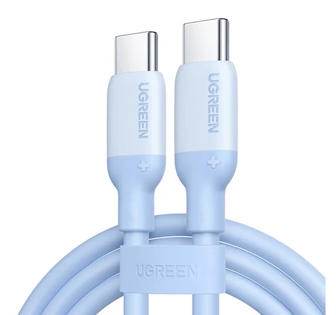 UGREEN 15279 USB-C - USB-C gyorstöltő kábel, 1m (kék)