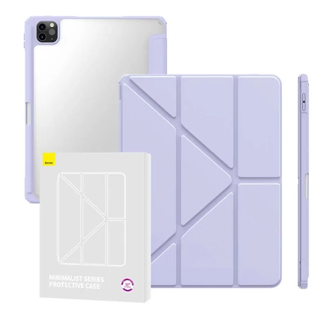 Baseus Minimalist series iPad Pro védőtok (2018/2020/2021/2022) 11" (lila)
