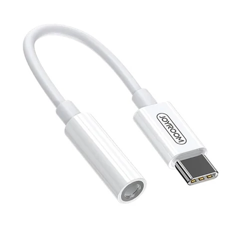 Digital Audio Adapter to USB-C 3.5mm Joyroom SH-C1 (white)