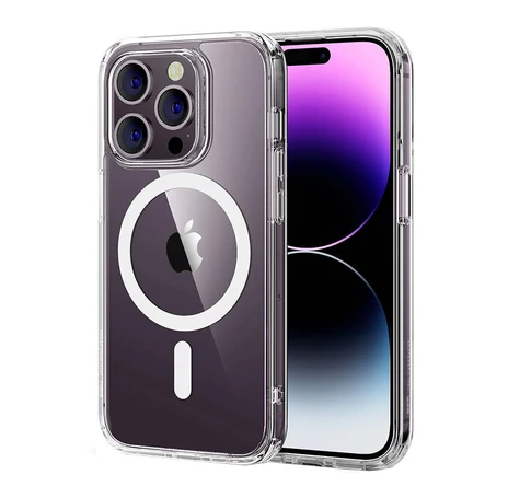 Case ESR Classic Hybrid for iPhone 14 Pro Max, Magsafe (clear)