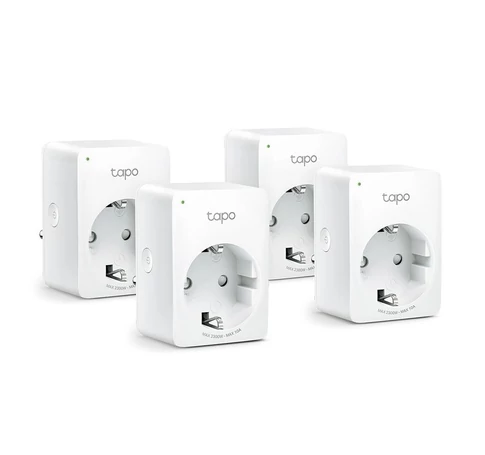 TP-Link Tapo P100 (4-pack) intelligens csatlakozó 2300 W Fehér